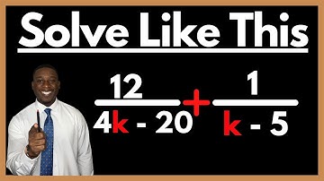 How To Simplify Fractions with Variables & Uncommon Denominators