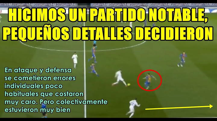 MI ANÁLISIS DE LOS 2 GOLES QUE ENCAJAMOS | OPINIÓN EN FRÍO DEL CLÁSICO, PARA MÍ PARTIDO NOTABLE