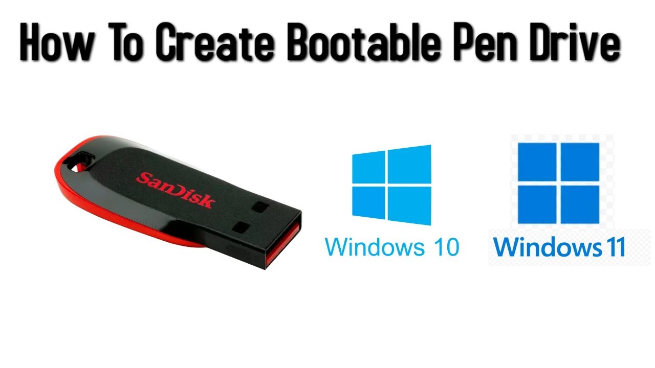 How to Create Bootable USB for Windows 10/11 Bootable pendrive kaise