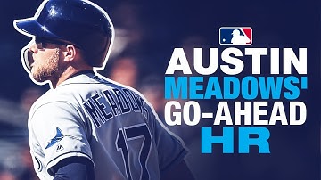 Meadows delivers for Rays in the Bronx