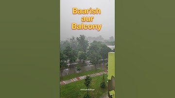 Iit ropar ki hostel aur uski balcony ❤️❤️#iitropar#iitlife#iit#shorts#baarish#balcony#collegediary