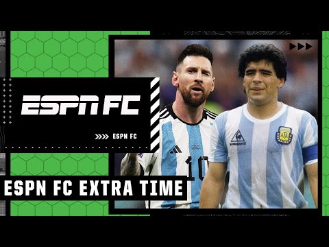 If Messi wins the World Cup, will he be ahead of Maradona? | ESPN FC Extra Time