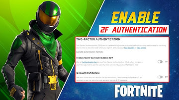How to Enable Two Factor Authentication in Fortnite | Add 2 Factor Authentication to Epic Games