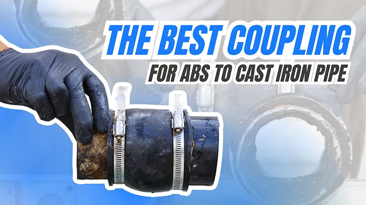 The BEST COUPLING for ABS to Cast Iron Pipe | RUBBER Band vs HUSKY Band