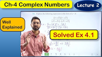 Exercise 4.1 class 11 maths | complex numbers | chapter 4 maths class 11 exercise 4.1 | CA Devinder