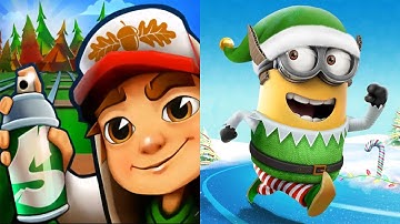Subway Surfers VS MINION RUSH Infinite Run Game - iPad Gameplay 2021