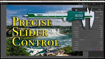 QUICK Lightroom TIP For PRECISE Slider Control