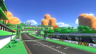 Mario Kart 8 Deluxe - Wii Luigi Circuit Gameplay 200Cc