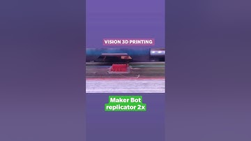 printing on MakerBot replicator 2x #3dprinting #makerbot #ultimaker