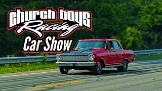 CLASSIC CAR SHOW WITH BURNOUTS AT CHURCH BOYS RACING!! #classiccars #burnouts #musclecars