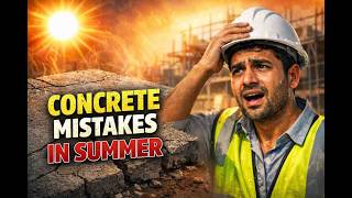 Hot Weather Concrete Biggest Problems &amp; Solutions.
