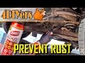 DIY: How to Oil Spray a Vehicle DIY: How to Oil Spray a Vehicle
