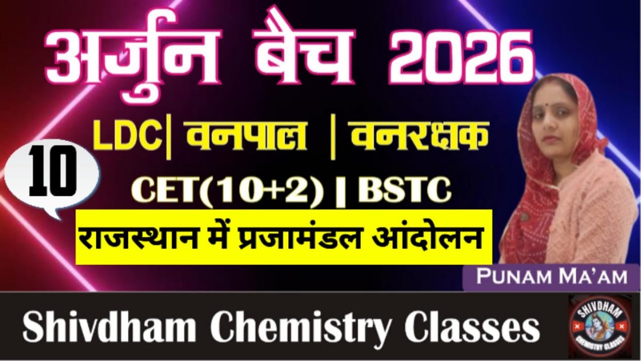 प्रजामण्डल आंदोलन Part-04 | Rajasthan History | LDC CET Vanpal Vanrakshak BSTC | By Punam Mam