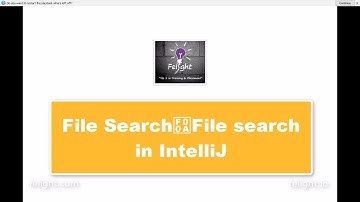 [ IntelliJ IDEA ]  File SearchFile search in IntelliJ
