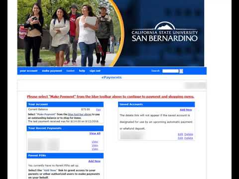 CSUSB Online Grad Check instructions.