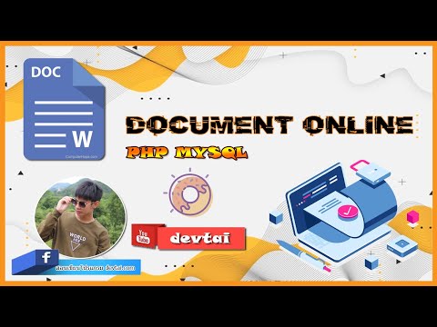 introduction: สอนทำระบบเอกสารออนไลน์ (Document)