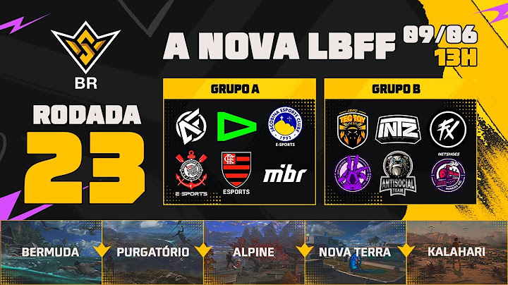 A NOVA LBFF🚨FFWS BR 🏆RODADA 23 - GRUPOS A e B | LBFF 🚨 #freefire