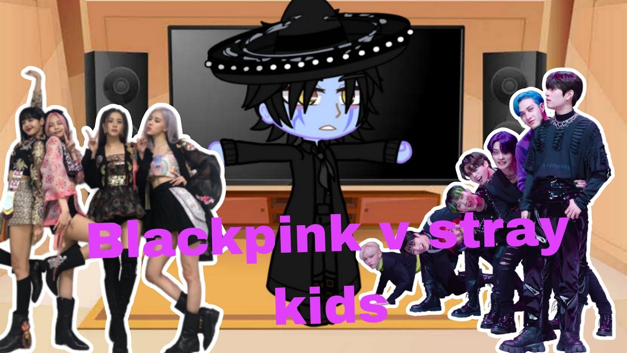 KPOP SAJA BOYS REACT TO STRAY KIDS VS BLACKPINK || GACHA REACTION