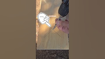 Tips: Easy way to find the center of a board | Woodworking idea #shorts #shortvideo #diy #tips #how