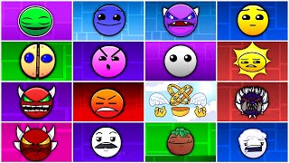 All Fire In The Hole Normal and Reverse | Geometry Dash 8