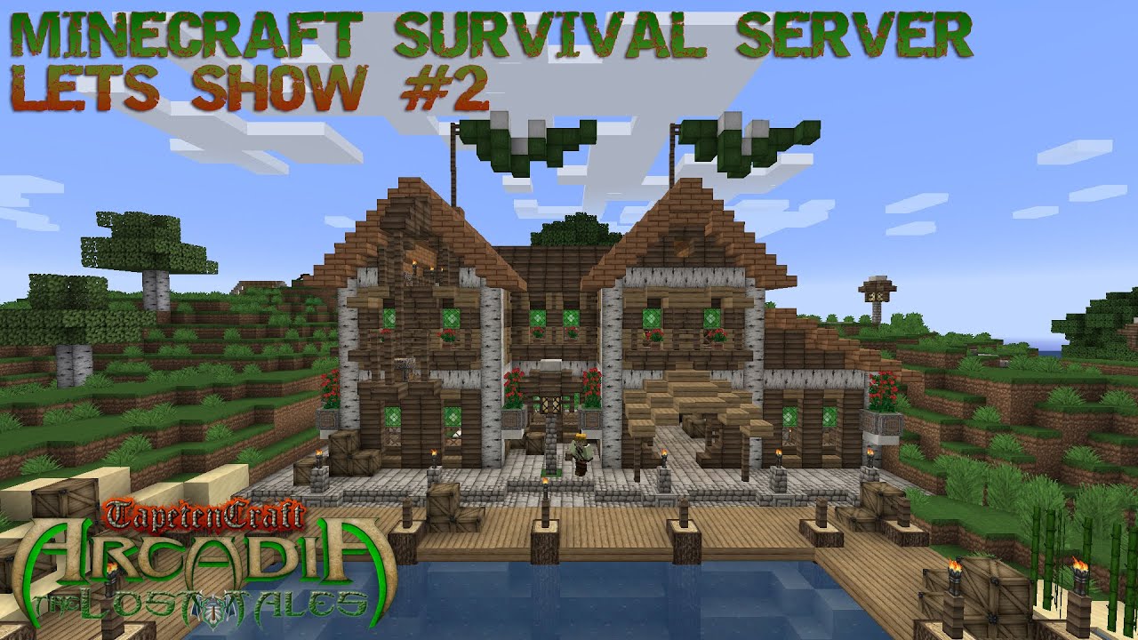 Let's Show ARCADIA #2 - Minecraft Server Update - YouTube