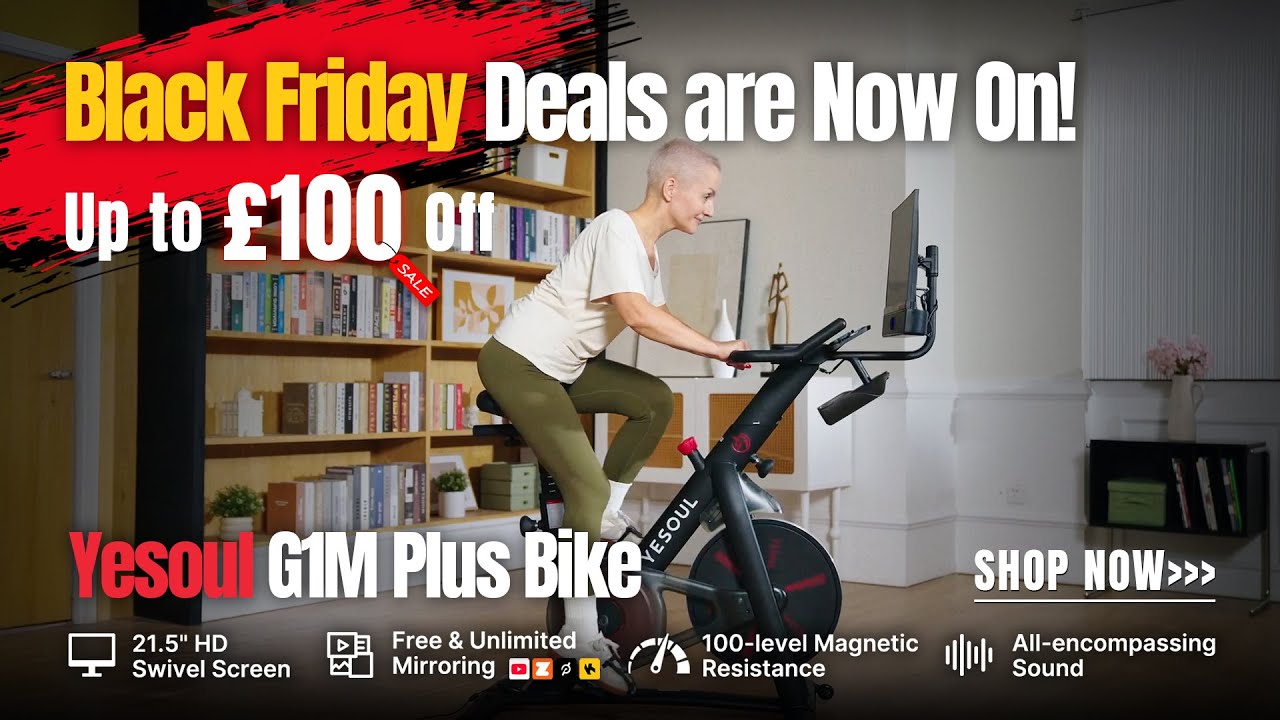 YESOUL FITNESS — Yesoul Screen Bike - Embrace Your Age (YouTube video ad)
