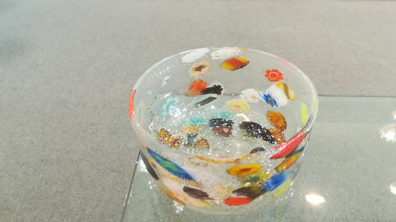 Original Murano Glass handmade Beautiful Bowl - YouTube
