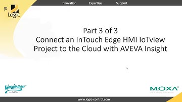 Connect a Wonderware Intouch Edge HMI IoT Project to Aveva Insight