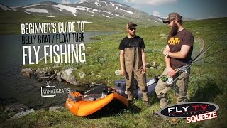 FLY TV Squeeze  Beginner's Guide to Belly Boat/Float Tube Fly Fishing
