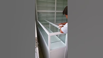 Thiết Kế Thi Công Mẫu Tủ Quầy Nhà Thuốc Tây Đẹp - Nhôm Kính Tiến Cường