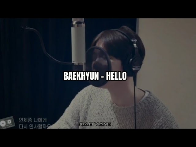 BAEKHYUN (EXO) - HELLO (Dr Romantic 3 Ost Part 1) Lirik Terjemahan Indonesia class=