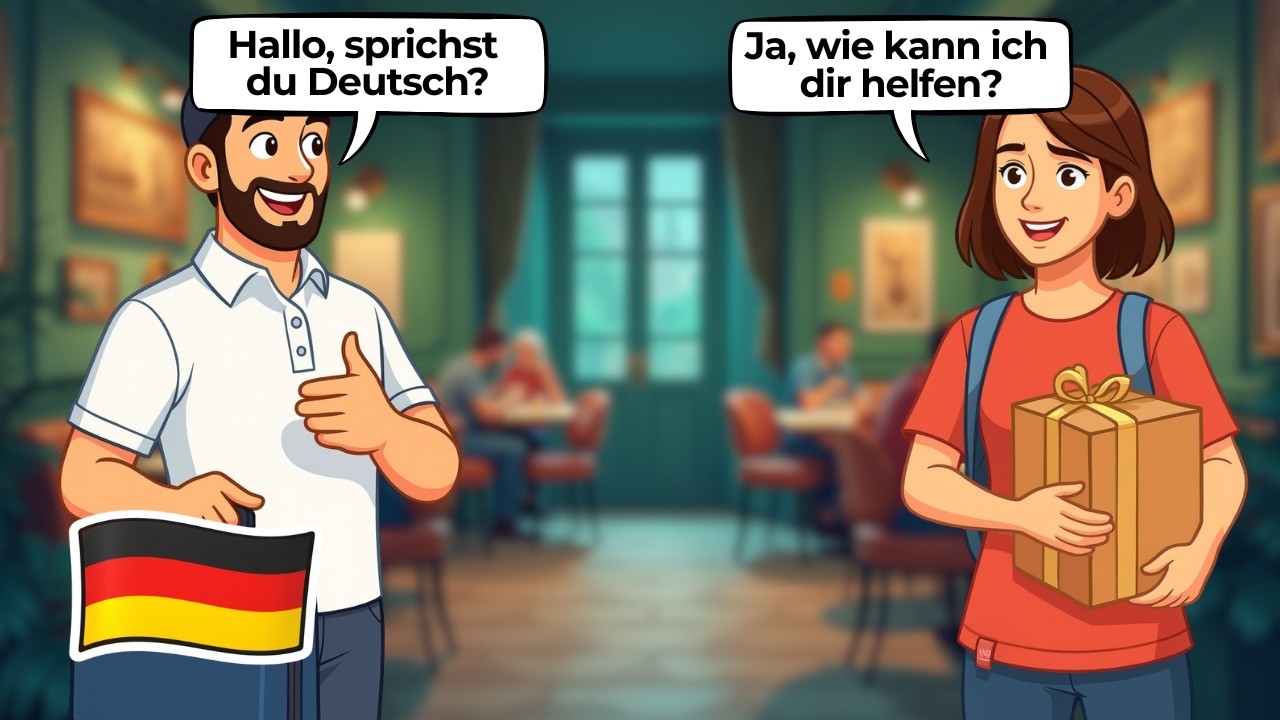 German Dialogs 20 Minutes Basic German Dialogues | Daily Conversations (A1-A2) - YouTube