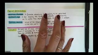 3.7.1 Applied Optimization, Four Examples - Analytic Geometry and Calculus I