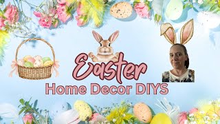 NEW EASTER DECOR DIYS/SIMPLE WOOD EASTER CRAFT DIYS/