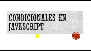Condicionales con JavaScript