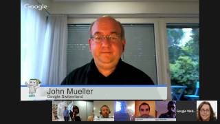 English Google Webmaster Central Duplicate Content office-hours hangout