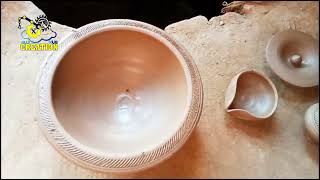 Pottery Making With Clay | Clay Pottery Primitive Earthenware Art Potter Making Roman Style