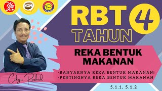 RBT TAHUN 4 UNIT 5 REKA BENTUK MAKANAN - 5.1.1, 5.1.2 (BUKU TEKS M/S 66 - 69)