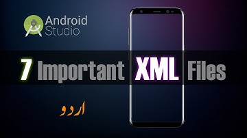 7 important XML files in Android Studio class 23 - Urdu/Hindi