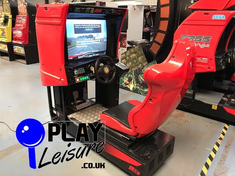 Ferrari F355 Challenge Single Racer Arcade Machine Now At Play Leisure