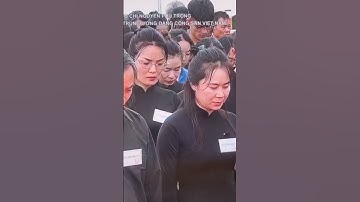 Phút tưởng niệm tiễn đưa TBT Nguyễn Phú Trọng về nơi an nghỉ...