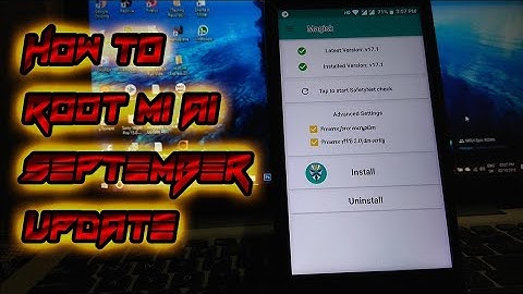How to root Mi A1 on september update | Mayuresh salvankar
