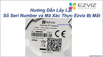 Cách lấy lại QR code camera ezviz đơn giản