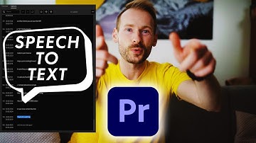 How to create subtitles in Premiere Pro 2021 | Adobe Speech-to-text tutorial