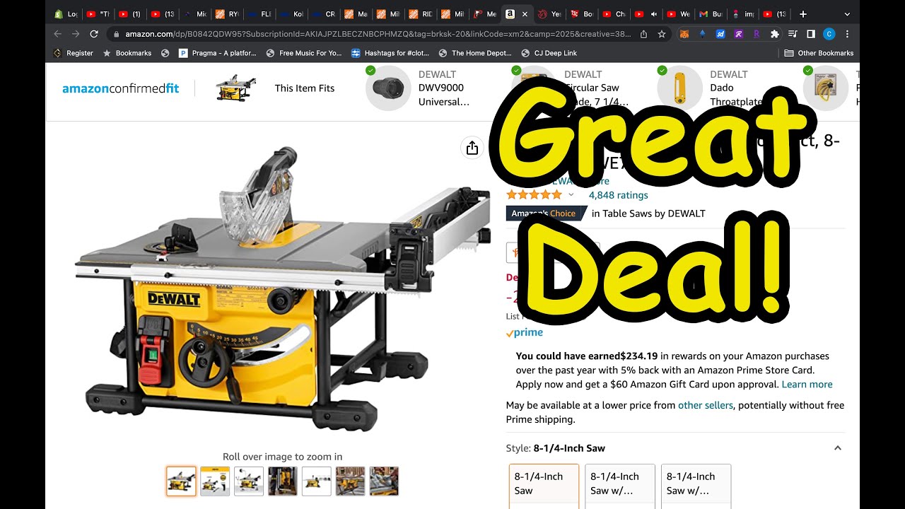 Some Good Amazon Tool Deals YouTube