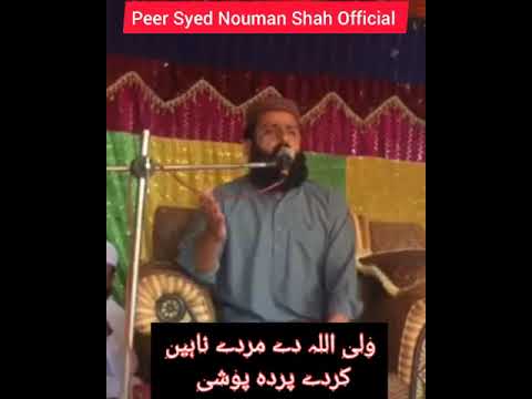 Wali Allah De Marde Nahi  Peer Syed Nouman Shah