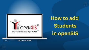 How to Add New Students in openSIS | Easy Setup Tutorial | #Student Management Software #SaaS