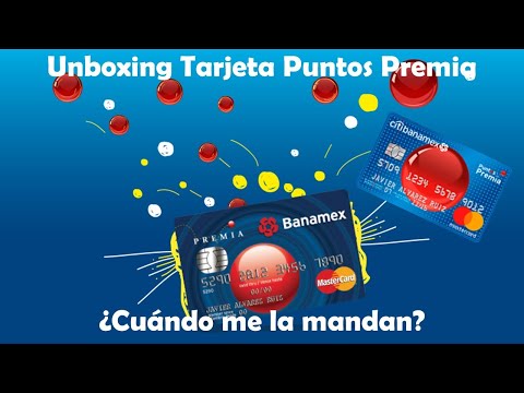 Unboxing Tarjeta Puntos Premia Citibanamex | ¿Cómo la pido? | ¿Cuándo me la mandan?