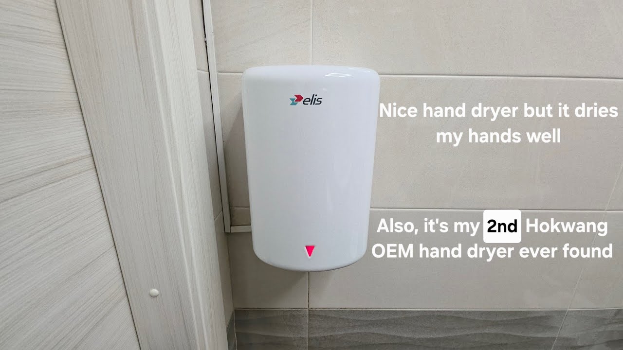 [Christmas Special] Elis AIR MICRO hand dryer @ 100% Pizza 2.0, Rome ...