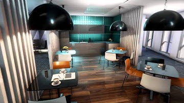 Office Interior Real-time Created With Unreal 4